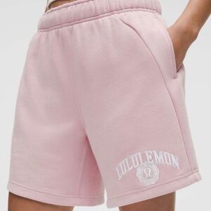 lululemon athletica Scuba 7” Pink Athletic Shorts